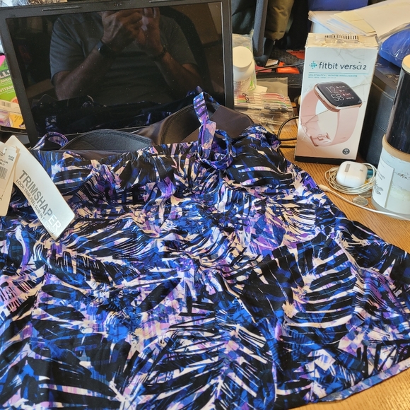 TRIMSHAPER TANKINI TOP (ONLY) - Picture 9 of 9